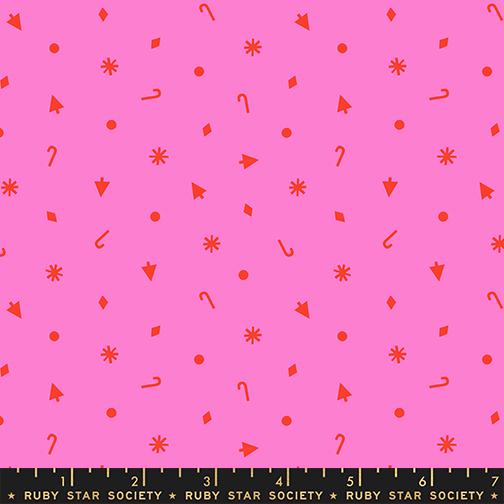 Merry Happy Shapes Lipstick - Quilt Fabric