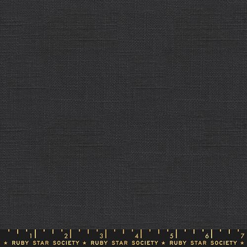 Warp and Weft Honey Chore Black - Quilt Fabric