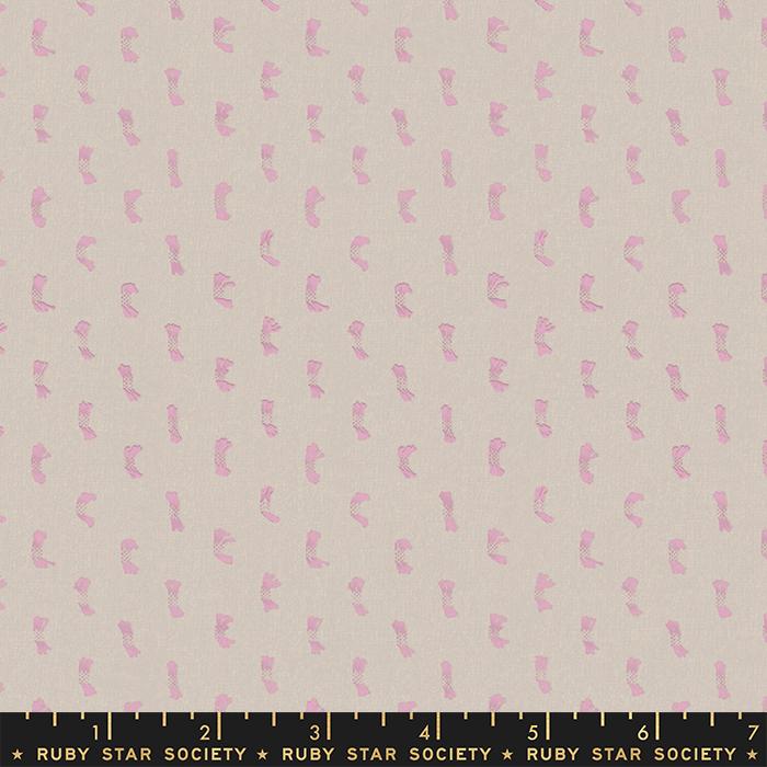 Warp and Weft Wovens Pink - Flicker - Quilt Fabric