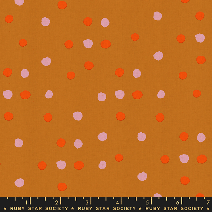 Vessel Paint Dot Earth - Quilt Fabric
