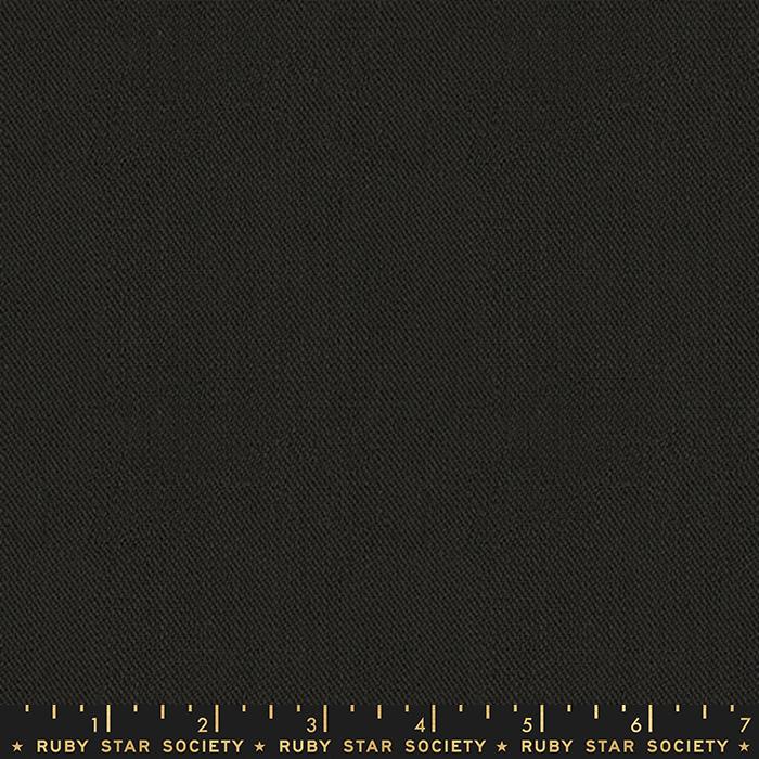 Warp and Weft Honey Black - Quilt Fabric