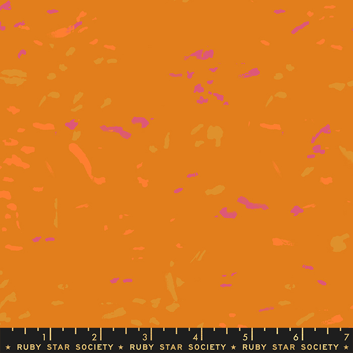 Sketchbook Earth - Brushstrokes Paint Terrazzo - Fabric