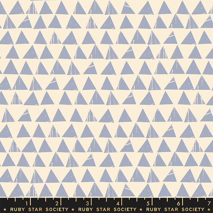 Sketchbook Dusk - Triangles - Quilt Fabric