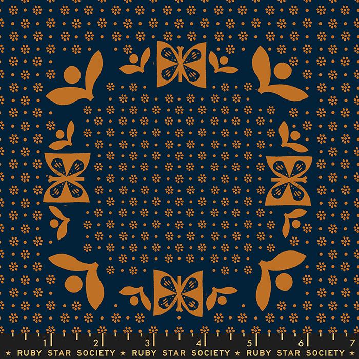 Sugar Maple Navy - Quilt Fabric