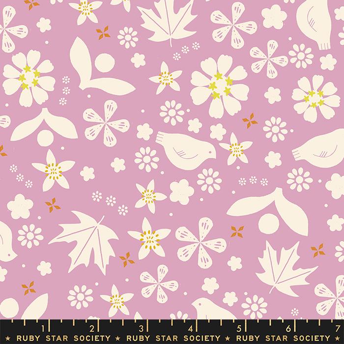 Sugar Maple Dark Peony - Quilt Fabric