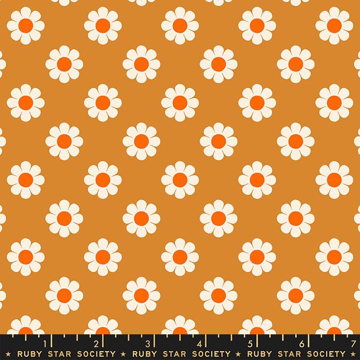 Meadow Star Honey Pie - Caramel - Quilt Fabric