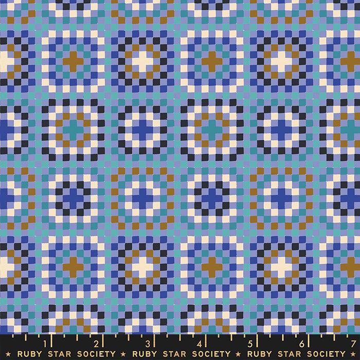 Meadow Star Granny - Dusk - Quilt Fabric