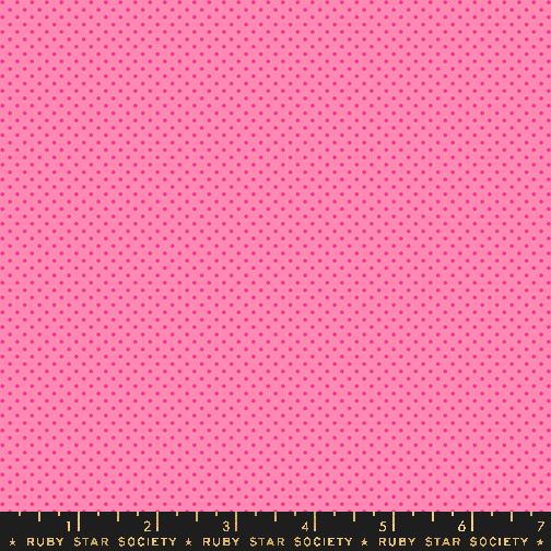 Ooh Lucky Lucky Dots - Lucky Pink - Quilt Fabric