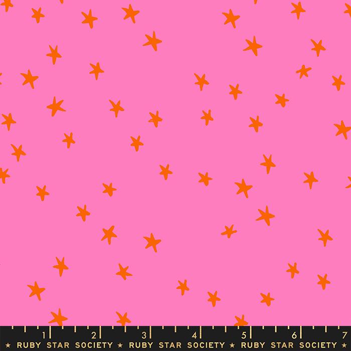 Starry Vivid Pink - Quilt Fabric