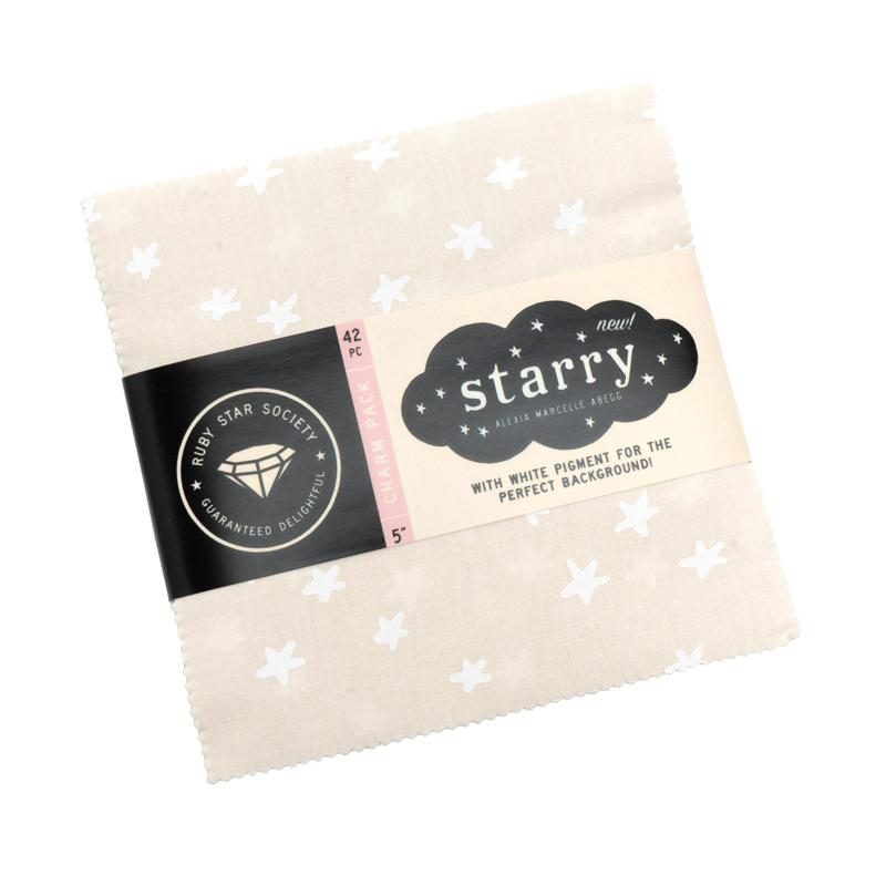 Starry White Natural - Charm Pack