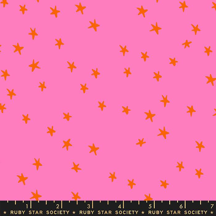 108" Starry Wideback Vivid Pink - Quilt Fabric
