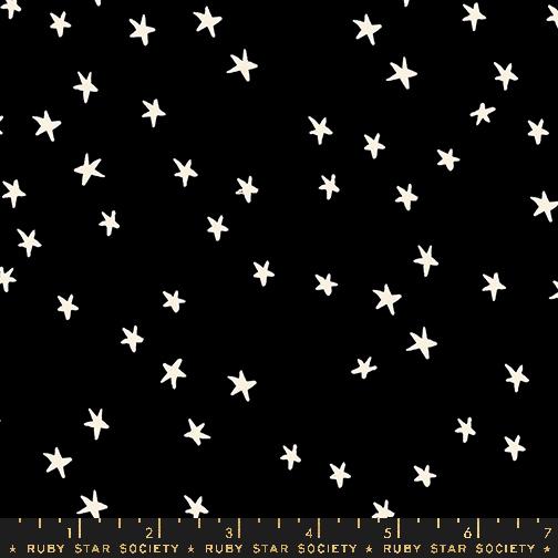 108" Starry Wideback Black - Quilt Fabric