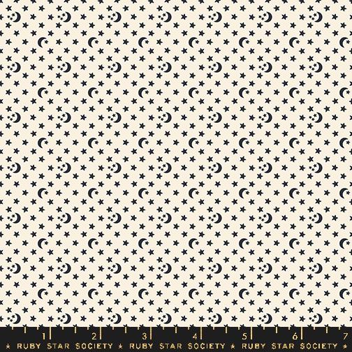 Ooh Lucky Lucky Outerspace - Natural - Quilt Fabric