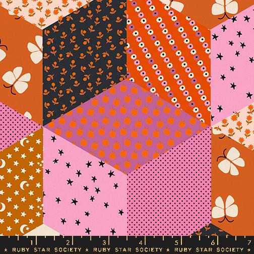 Ooh Lucky Lucky Heliotrope - Quilt Fabric