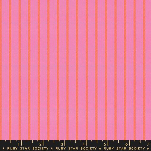 Warp Weft Ooh Lucky Lucky Bright Pink - Quilt Fabric