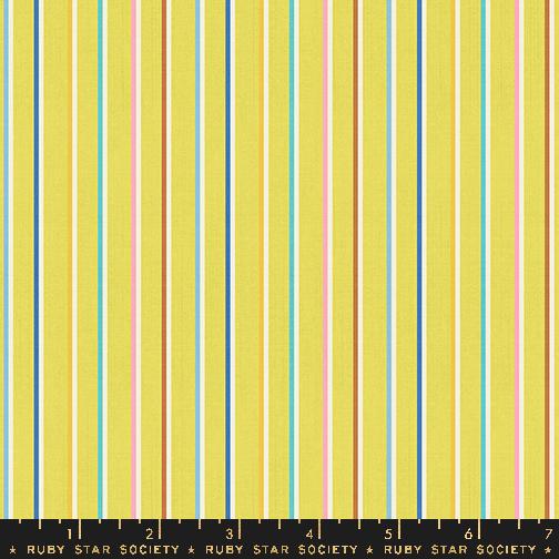 Warp Weft Ooh Lucky Lucky Citron - Quilt Fabric