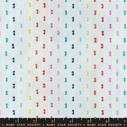 Warp And Weft Mystic Fable Dots Natural - Quilt Fabric