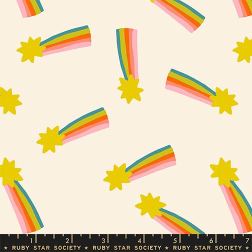Mystic Fable Rainbow Natural - Quilt Fabric