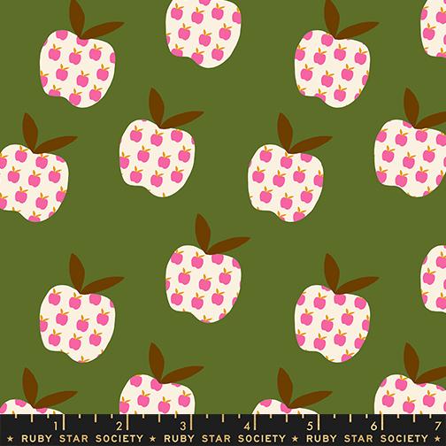 Mystic Fable Apple Neon Pink - Quilt Fabric