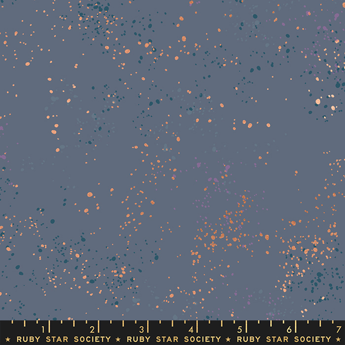Speckled New Blue Slate - Quilt Fabric