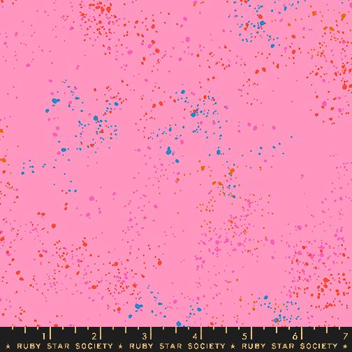 Speckled - Flamingo - Quilt Fabric