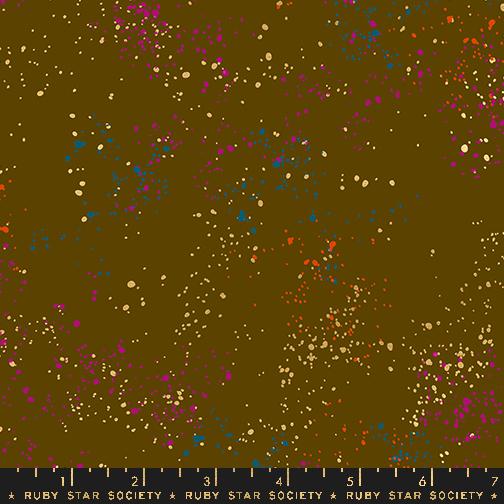 Speckled Metallic - Cocoa - Quilt Fabric