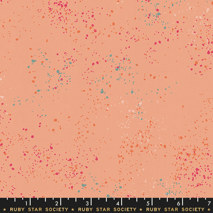Speckled Peach - Quilt Fabric