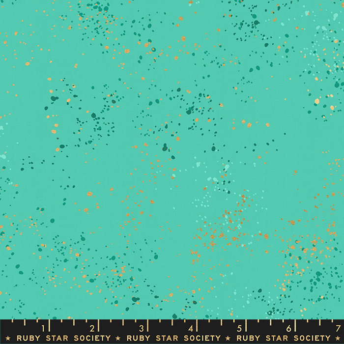 Speckled Metallic Icebox - Quilt Fabric