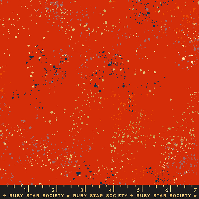 Speckled New Poinsettia - Quilt Fabric
