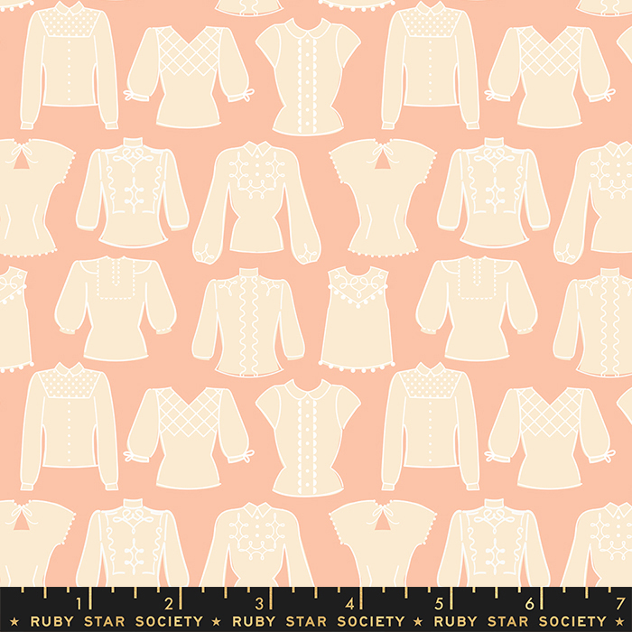 First Light Peach Blossom - Quilt Fabric