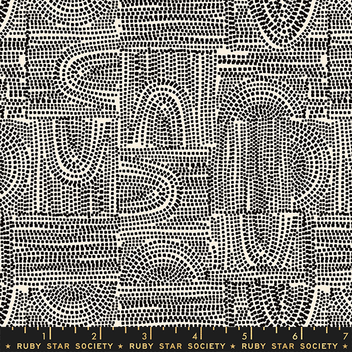 Achroma Bridge Natural - Quilt Fabric