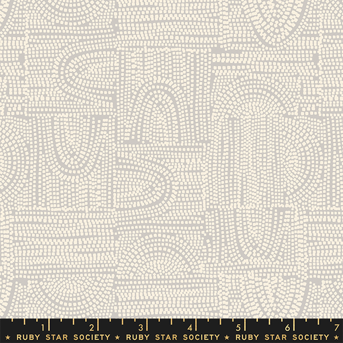 Achroma Bridge Oyster - Quilt Fabric