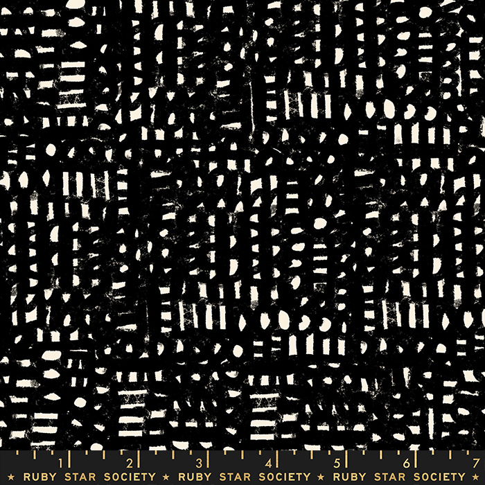 Achroma Aerial Black - Quilt Fabric