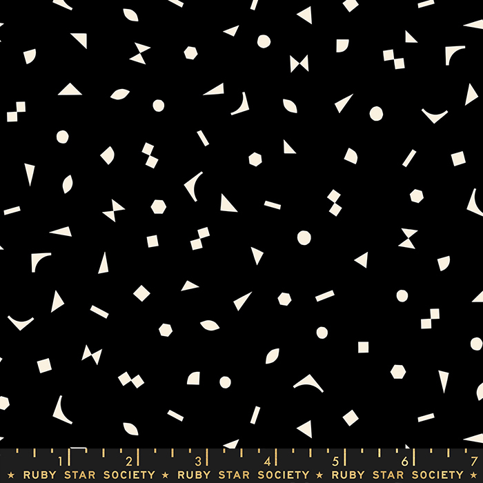 Achroma Quiltfetti Black - Quilt Fabric