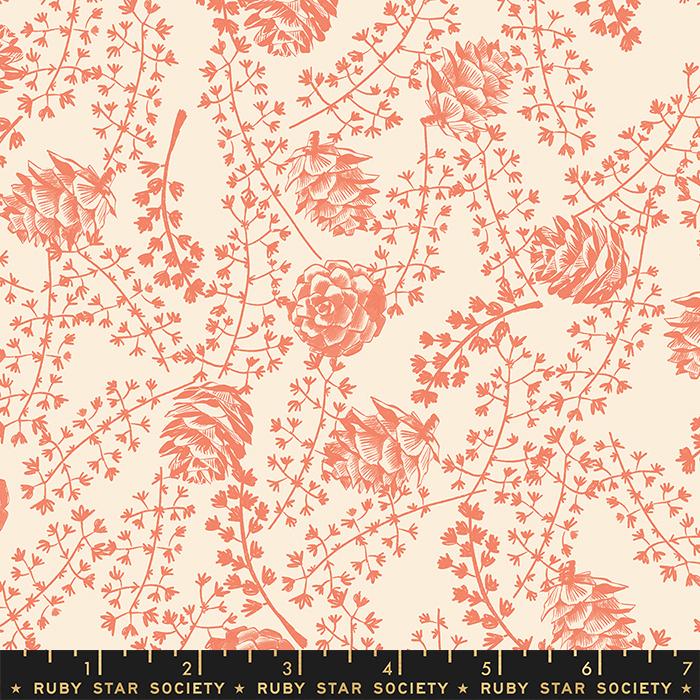 Winterglow Papaya - Quilt Fabric
