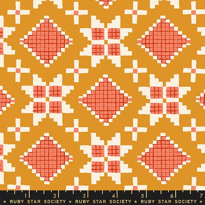 Winterglow Honey - Quilt Fabric