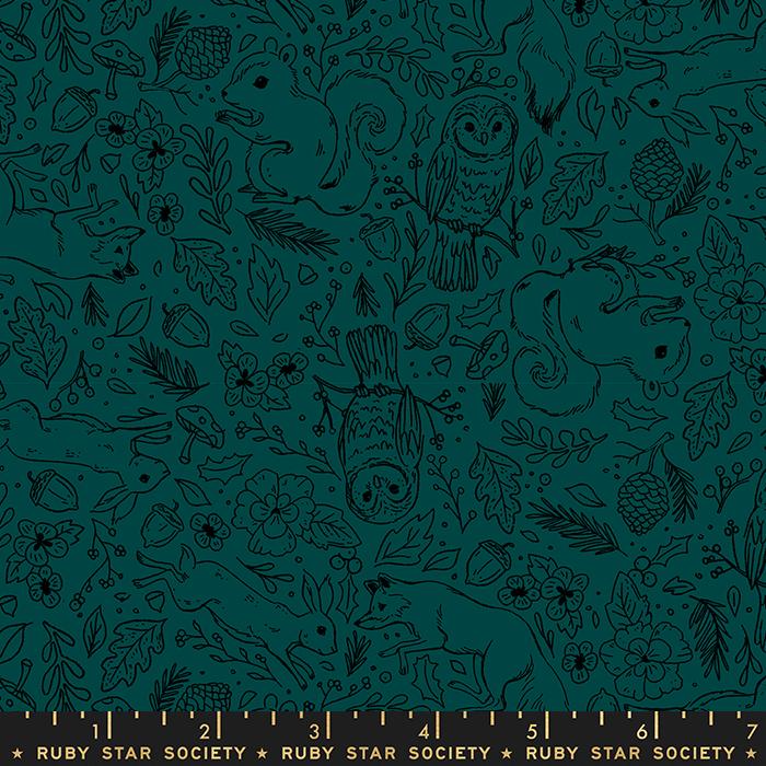 Winterglow Pine - Quilt Fabric