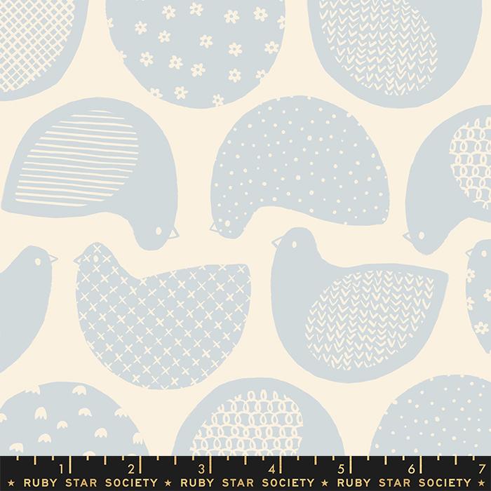 Winterglow Dove - Quilt Fabric