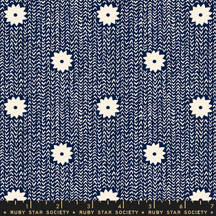 Winterglow Navy - Quilt Fabric