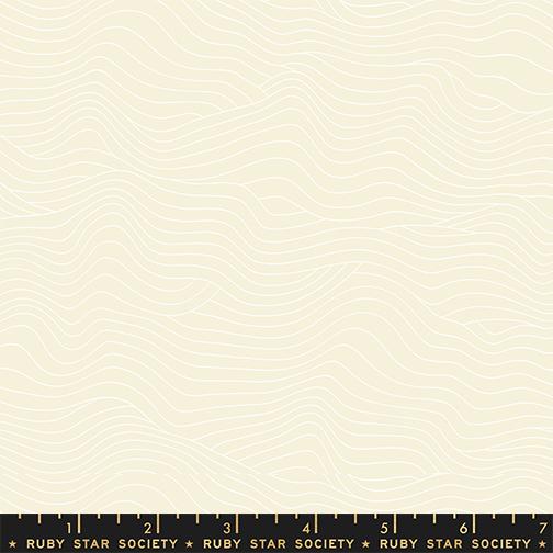 Water Wavelength - Natural - Quilt Fabric