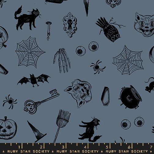 Good Spirits Curios - Ghostly - Quilt Fabric