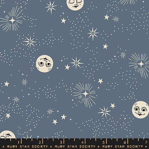 Good Spirits Moon - Ghostly - Quilt Fabric