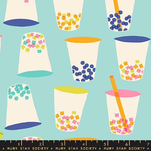 Eye Candy Boba - Frost - Quilt Fabric