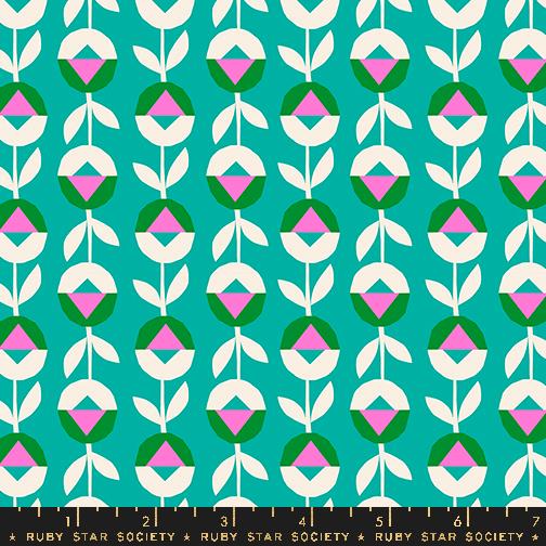 Eye Candy Flower - Tropic - Quilt Fabric