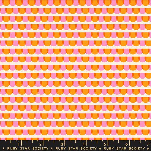 Animal Animal Tiles - Flamingo - Quilt Fabric