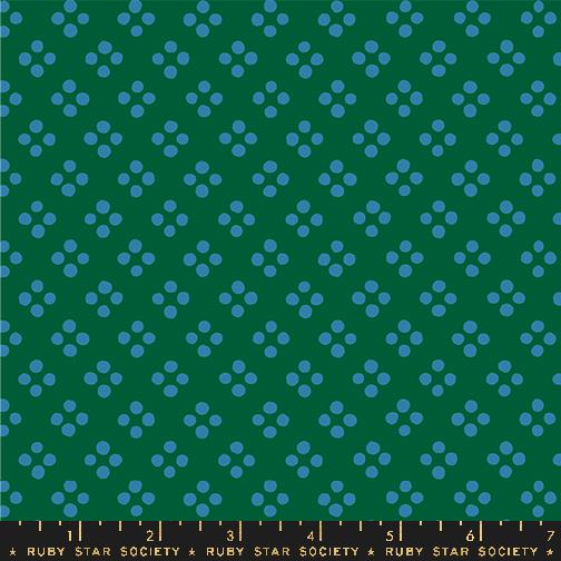 Geometry Dots Jade - Quilt Fabric