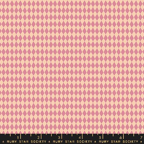 Geometry Harlequin Plum - Quilt Fabric