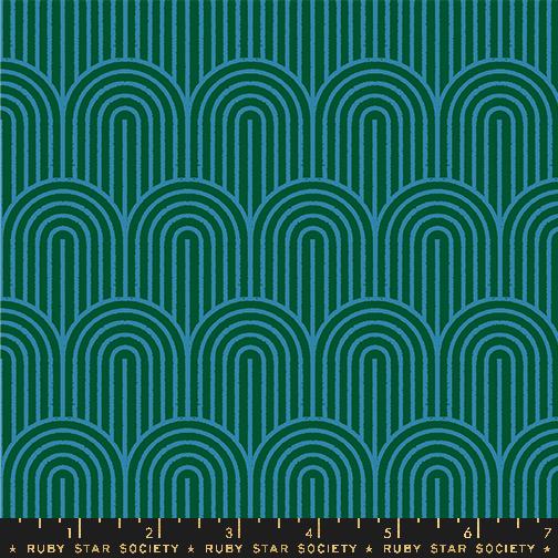 Geometry Canvas Jade - Quilt Fabric