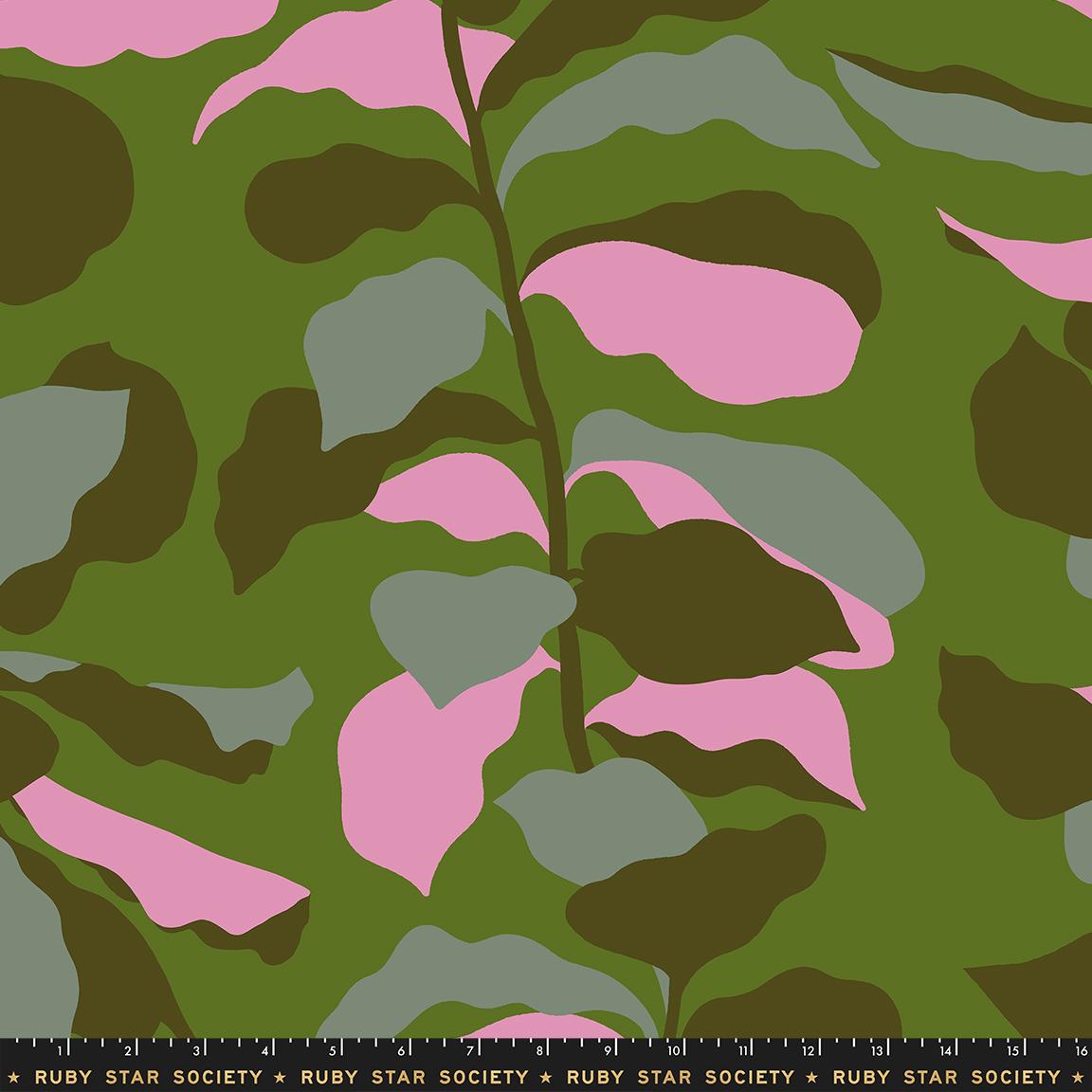 108" Calathea Juniper - Quilt Fabric