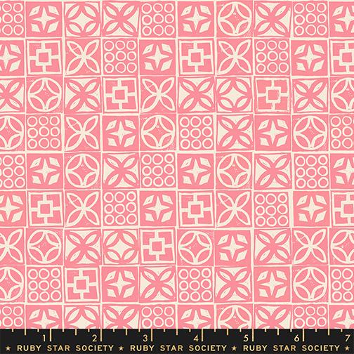 Poolside Too Tiled Sorbet - Quilt Fabric